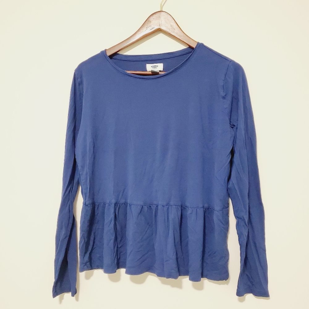 3/$20 OLD NAVY | Blue Long Sleeve Shirt L